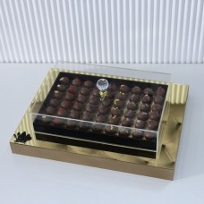 GOLDEN ACRYLIC BOX